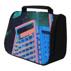 Fantasy City Architecture Building Cityscape Full Print Travel Pouch (small) by Cemarart