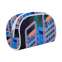 Fantasy City Architecture Building Cityscape Make Up Case (small) by Cemarart