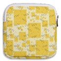 Party Confetti Yellow Squares Mini Square Pouch View2
