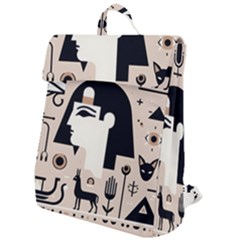 Egypt Pyramid Nature Desert Flap Top Backpack by Proyonanggan