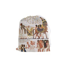 Ancient Egyptian Art Egypt Drawstring Pouch (medium) by Proyonanggan