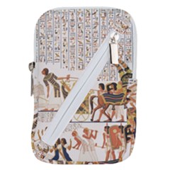 Ancient Egyptian Art Egypt Belt Pouch Bag (small) by Proyonanggan