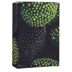 Berry,note, Green, Raspberries Playing Cards Single Design (rectangle) With Custom Box by nateshop
