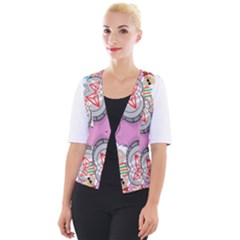 Imfd Trx Cropped Button Cardigan by imanmulyana