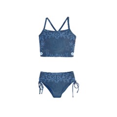 Floral Digital Girls  Tankini Swimsuit by Grandong