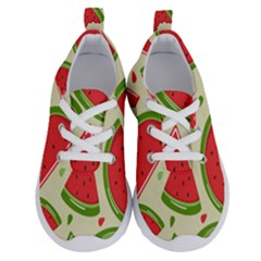 Cute Watermelon Seamless Pattern Running Shoes by Grandong