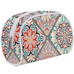 Flowers Pattern, Abstract, Art, Colorful Make Up Case (large) by nateshop