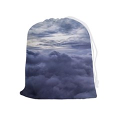 Majestic Clouds Landscape Drawstring Pouch (xl) by dflcprintsclothing