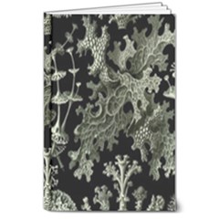 Weave Haeckel Lichenes Photobionten 8  X 10  Hardcover Notebook by Cemarart
