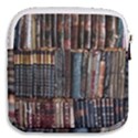Seamless Pattern With Flower Bird Mini Square Pouch View2