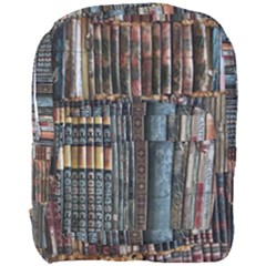 Abstract Colorful Texture Full Print Backpack by Bedest