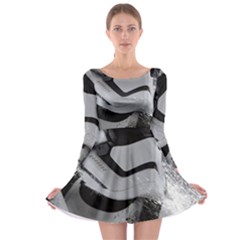 Stormtrooper Long Sleeve Skater Dress by Cemarart