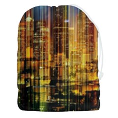Skyline Light Rays Gloss Upgrade Drawstring Pouch (3xl) by Cemarart