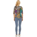 Pattern Design Art Techno  Dj Music Retro Music Device Lightweight Drawstring Hooded Top View4