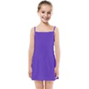 Ultra Violet Purple Kids  Summer Sun Dress View1