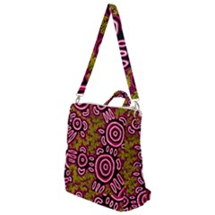 Authentic Aboriginal Art - You Belong Crossbody Backpack by hogartharts