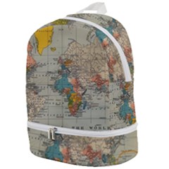 Pyramids Egypt Monument Landmark Sunrise Sunset Egyptian Zip Bottom Backpack by Proyonanggan