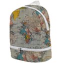 Iceland Aurora Borealis Zip Bottom Backpack View1