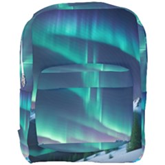Zig Zag Waves Lines Geometric Full Print Backpack by Ndabl3x