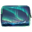 Zig Zag Waves Lines Geometric Make Up Pouch (Medium) View2