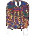 Zig Zag Pattern Geometric Design Full Print Backpack View2