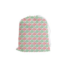 Mosaic Hexagon Honeycomb Drawstring Pouch (medium) by Ndabl3x