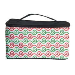 Pattern Flowers Geometric Cosmetic Storage Case by Ndabl3x