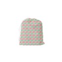 Spirals Geometric Pattern Design Drawstring Pouch (XS) View2