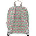 Spirals Geometric Pattern Design Zip Up Backpack View3