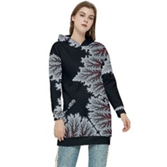 Astrology Surreal Surrealism Trippy Visual Art Women s Long Oversized Pullover Hoodie by Bedest