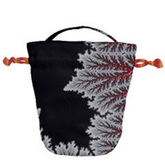 Abstract Complex Fractal Math Drawstring Bucket Bag by Bedest