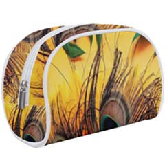 City Lights Sky Landmark Painting Make Up Case (large) by Cemarart