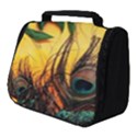 Landscape Bright Scenery Drawing Rivers Blue Lovely Full Print Travel Pouch (Small) View1