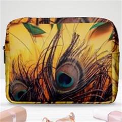 Landscape Bright Scenery Drawing Rivers Blue Lovely Make Up Pouch (large) by Cemarart