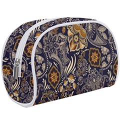 Paisley Texture, Floral Ornament Texture Make Up Case (large) by nateshop