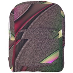 Circle Colorful Shine Line Pattern Geometric Full Print Backpack by Proyonanggan