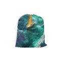 Mountain Wolf Tree Nature Moon Drawstring Pouch (Medium) View2