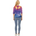 Valley Night Mountains Lightweight Drawstring Hooded Top View4