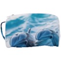 Dolphin Swimming Sea Ocean Toiletries Pouch View3