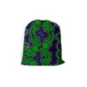 Authentic Aboriginal Art - After The Rain Drawstring Pouch (Medium) View2