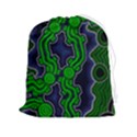 Authentic Aboriginal Art - After The Rain Drawstring Pouch (2XL) View1