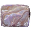 Silk Waves Abstract Make Up Pouch (Large) View2
