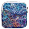 Kaleidoscopic currents Mini Square Pouch View2
