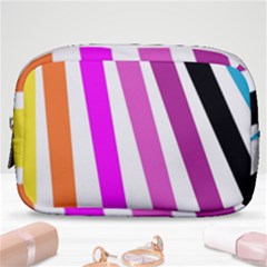 Colorful Multicolor Colorpop Flare Make Up Pouch (small) by Cemarart