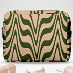 Swirl Pattern Abstract Marble Make Up Pouch (large) by Cemarart