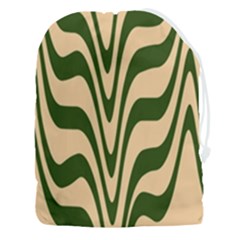 Swirl Pattern Abstract Marble Drawstring Pouch (3xl) by Cemarart