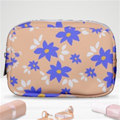 Flowers Pattern Floral Print Make Up Pouch (small) by Cemarart