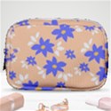 Flowers Pattern Floral Print Make Up Pouch (Small) View1