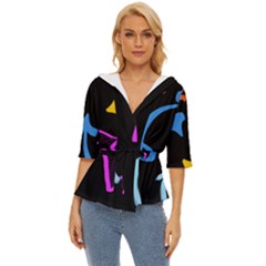 Colorful Arrows Kids Pointer Lightweight Drawstring Hooded Top by Cemarart