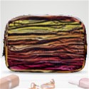 Rainbow Wood Digital Paper Pattern Make Up Pouch (Small) View1